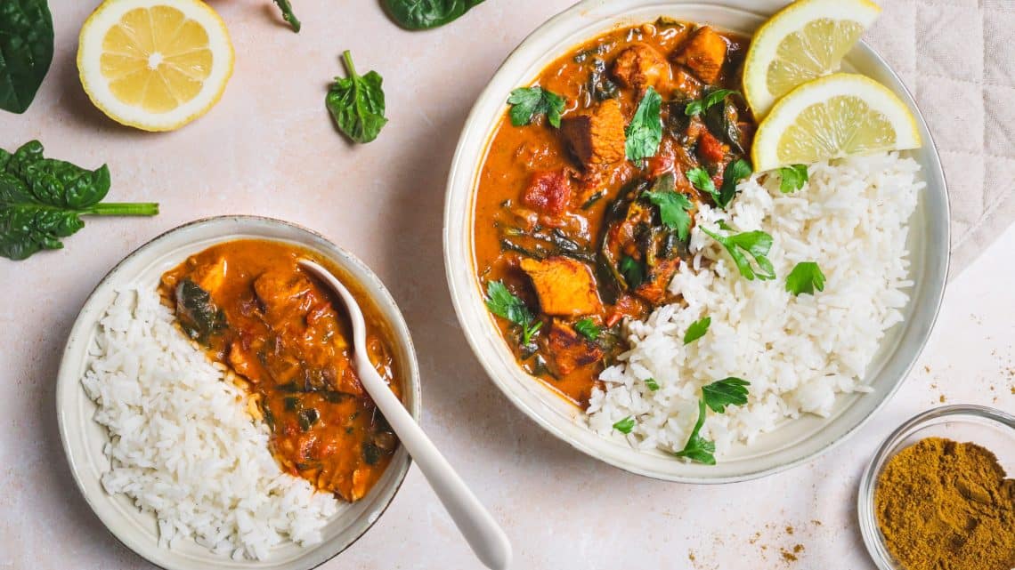 Poulet au curry à l’indienne - H