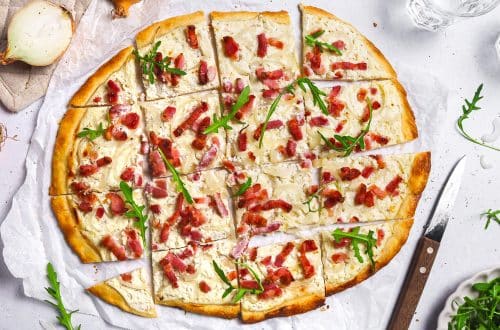 Flammekueche express (tarte flambée) H