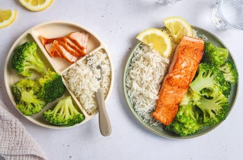 Saumon, riz et brocoli H