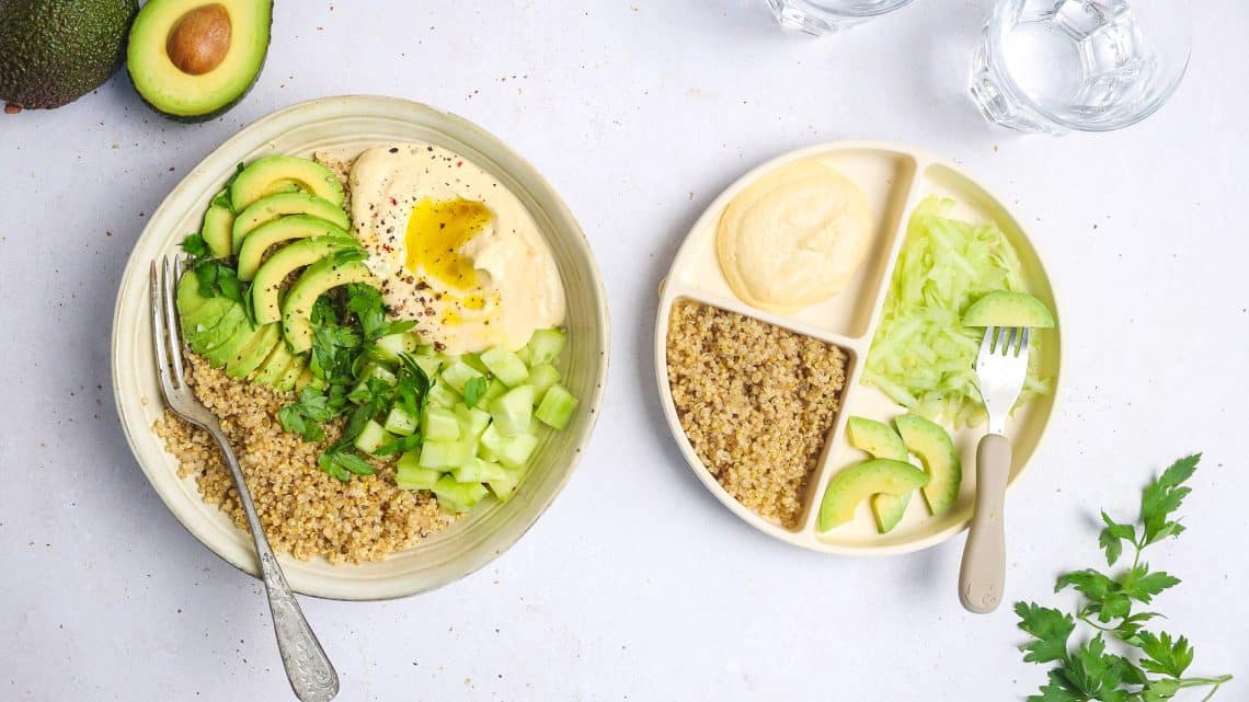 Bowl quinoa houmous H