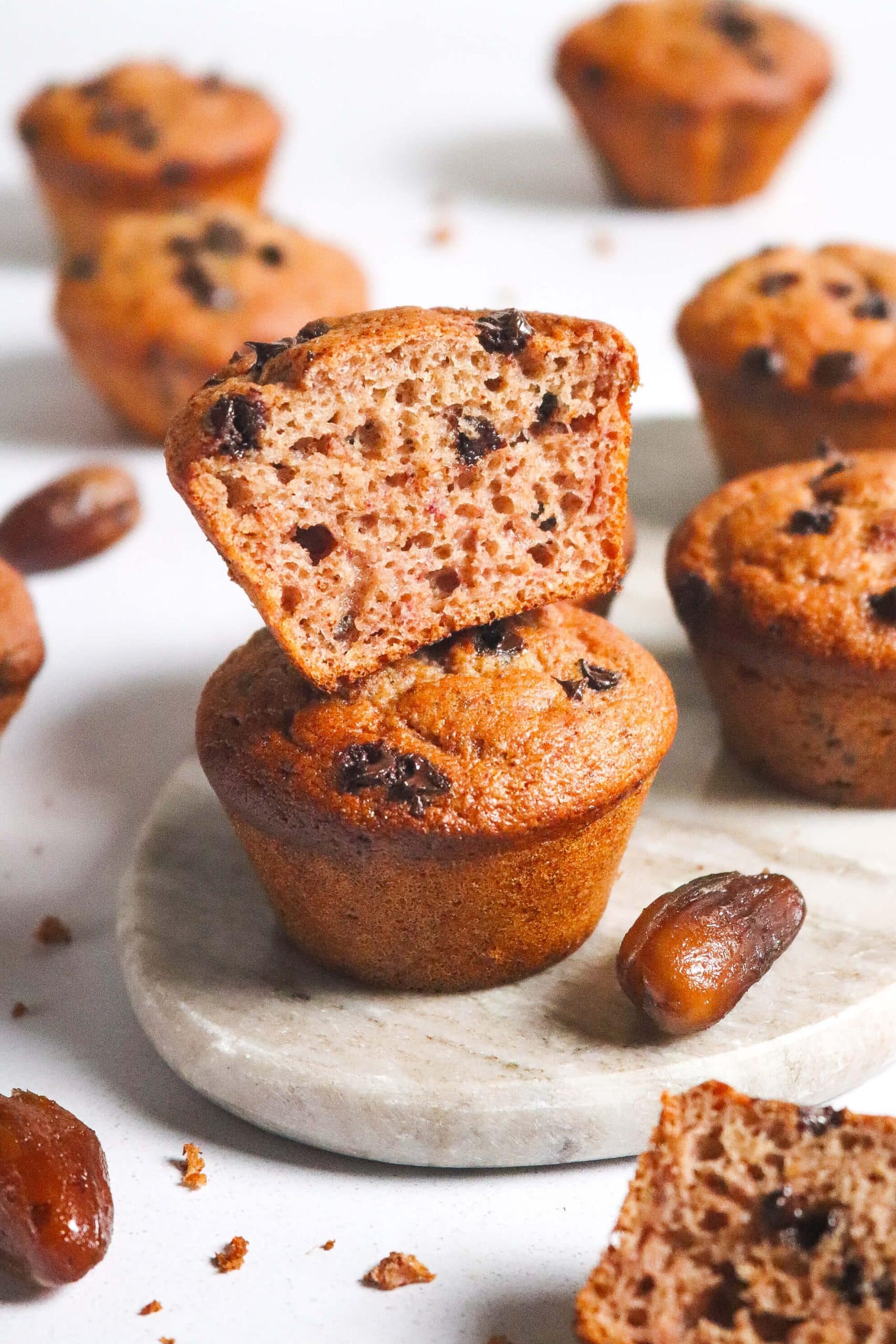 Muffins aux dattes