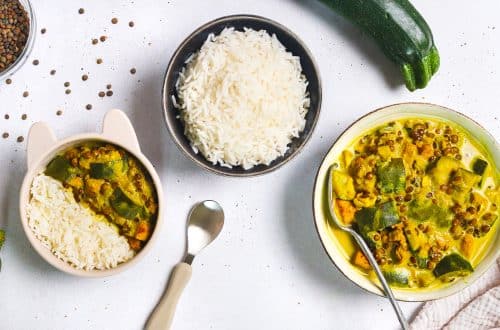 One pot curry de lentilles courgettes et poulet H
