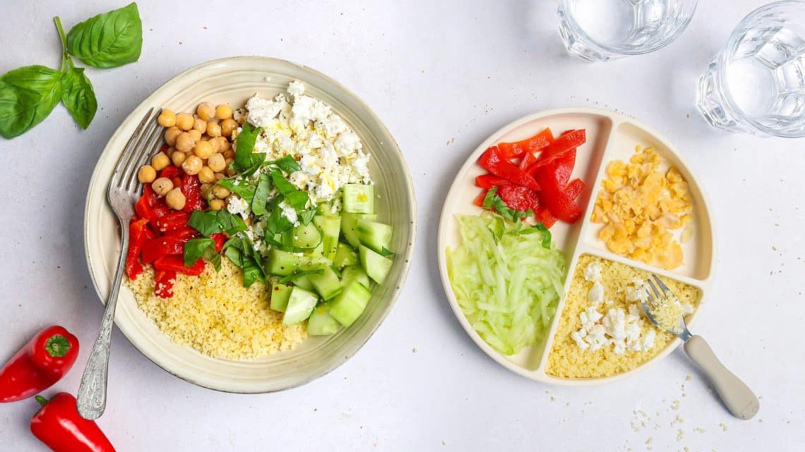 Taboulé aux poivrons grillés et feta H