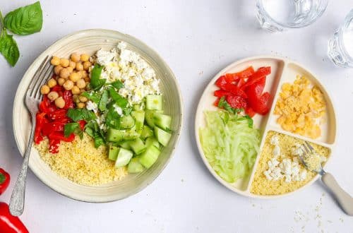 Taboulé aux poivrons grillés et feta H
