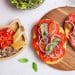 Bruschetta tomates sardines H