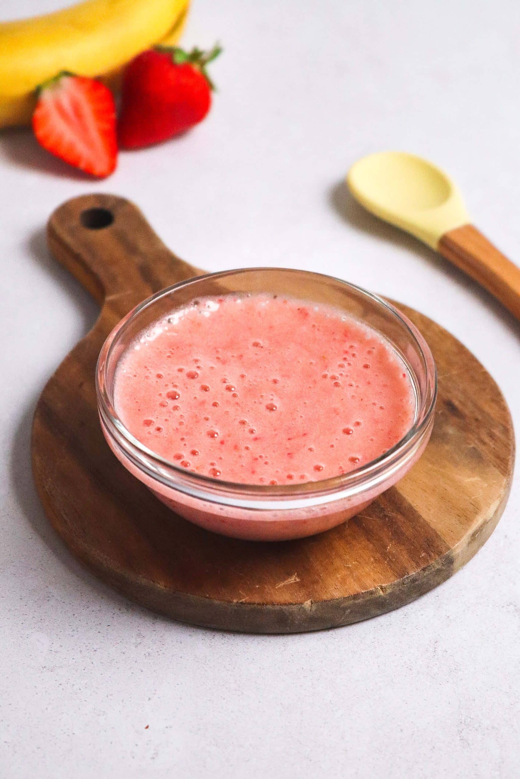 Crupote fraise banane
