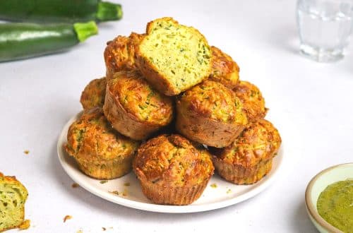 Muffins courgette pesto H