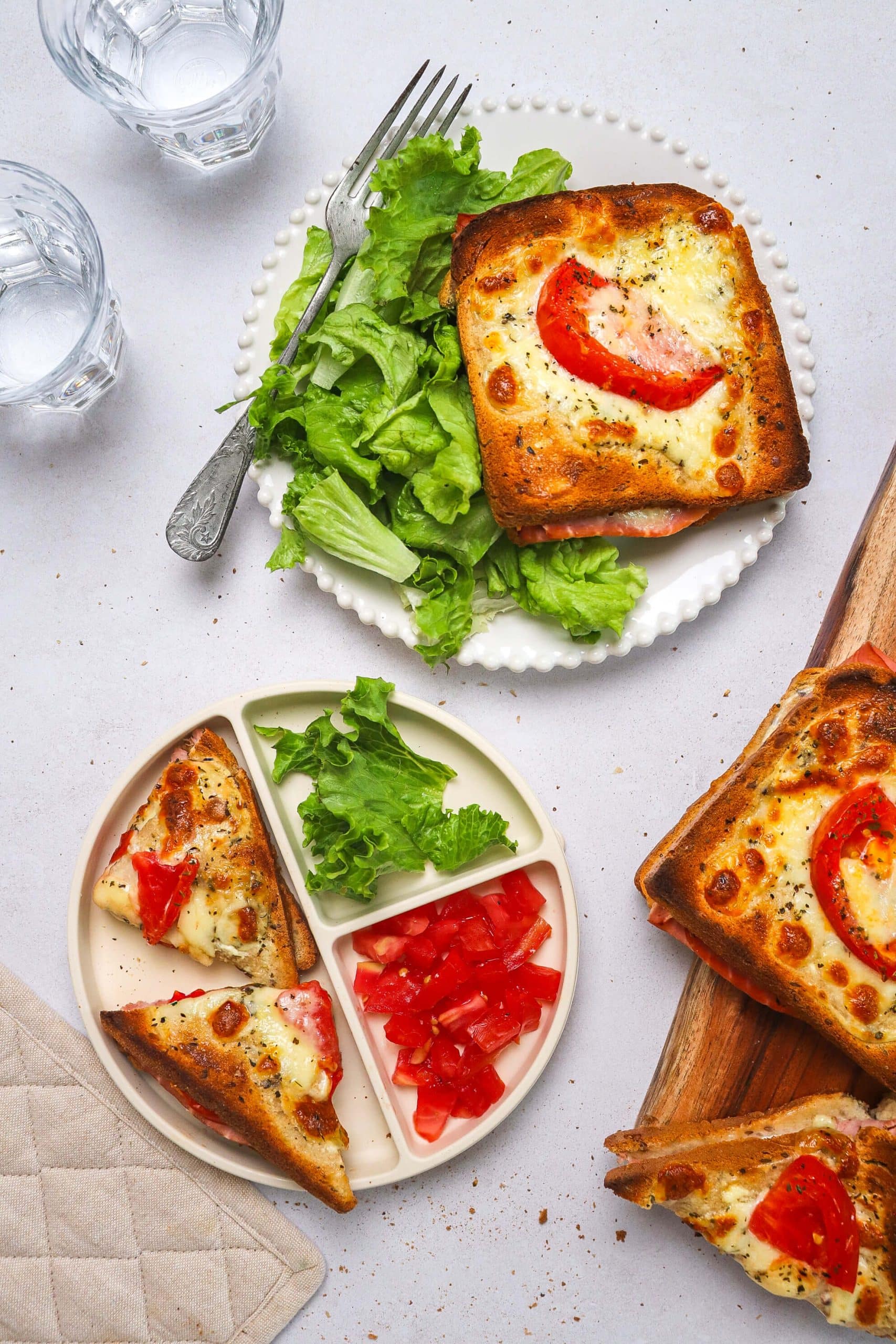 Croque-monsieur à l’italienne