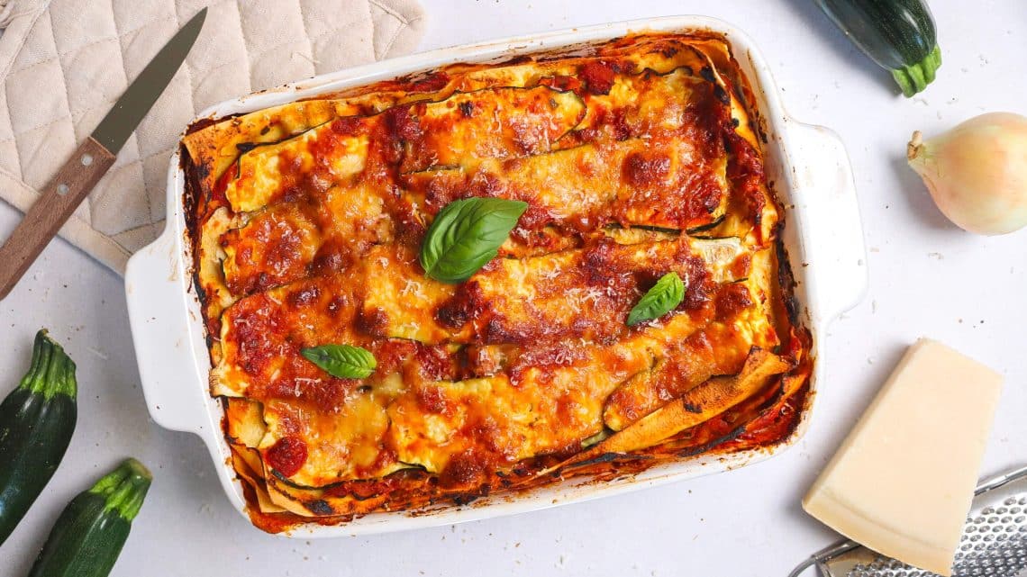 Lasagnes aux courgettes et tomates H