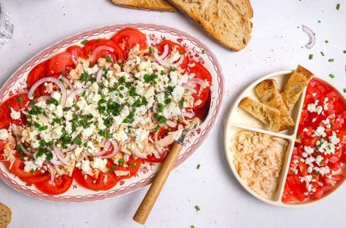 Salade de tomates au thon H