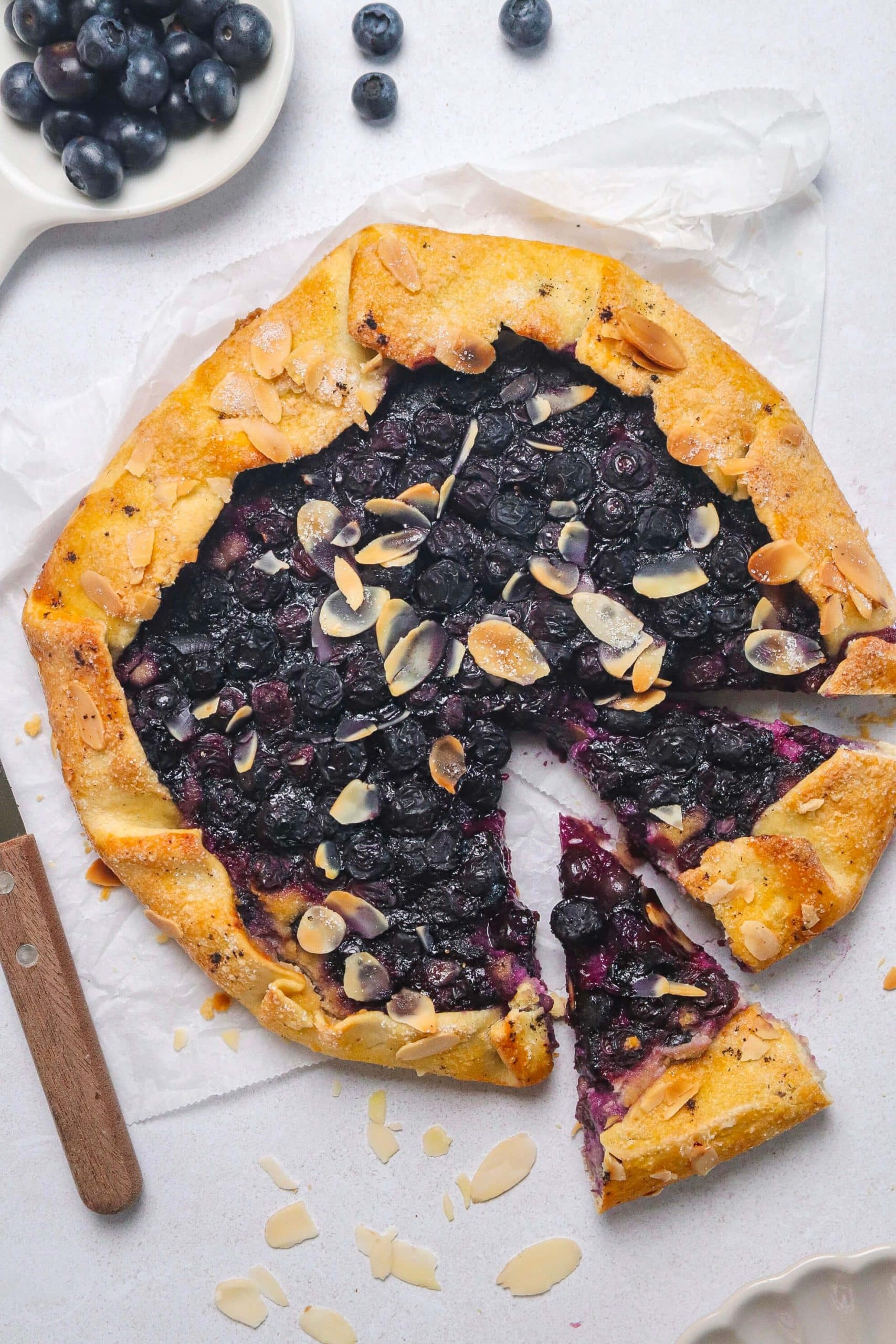 Tarte aux myrtilles