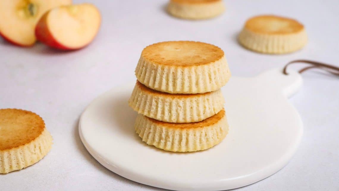 Minis flans pomme vanille H