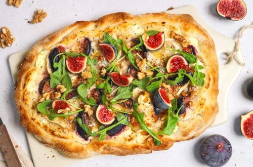 Pizza chèvre figues H