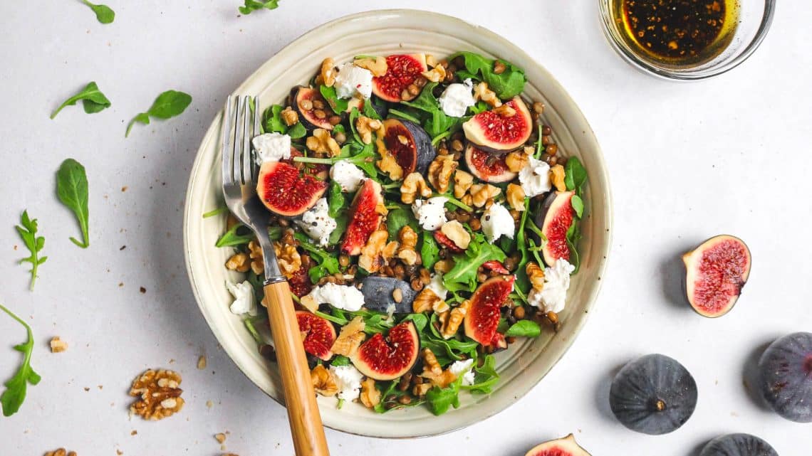 Salade de lentilles aux figues H