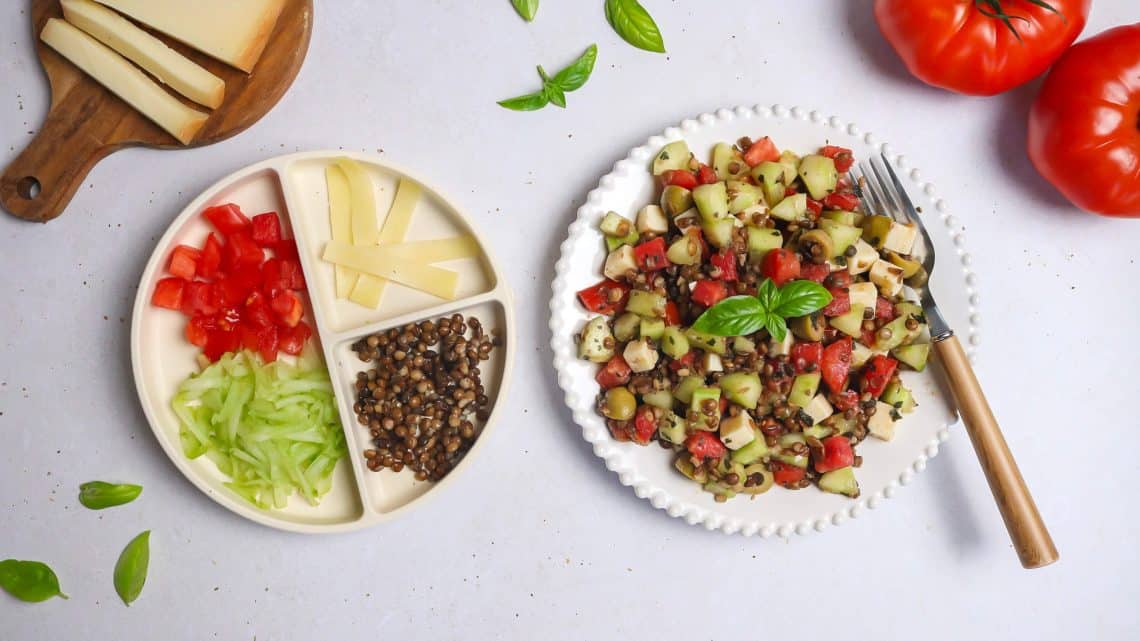 Salade estivale aux lentilles H