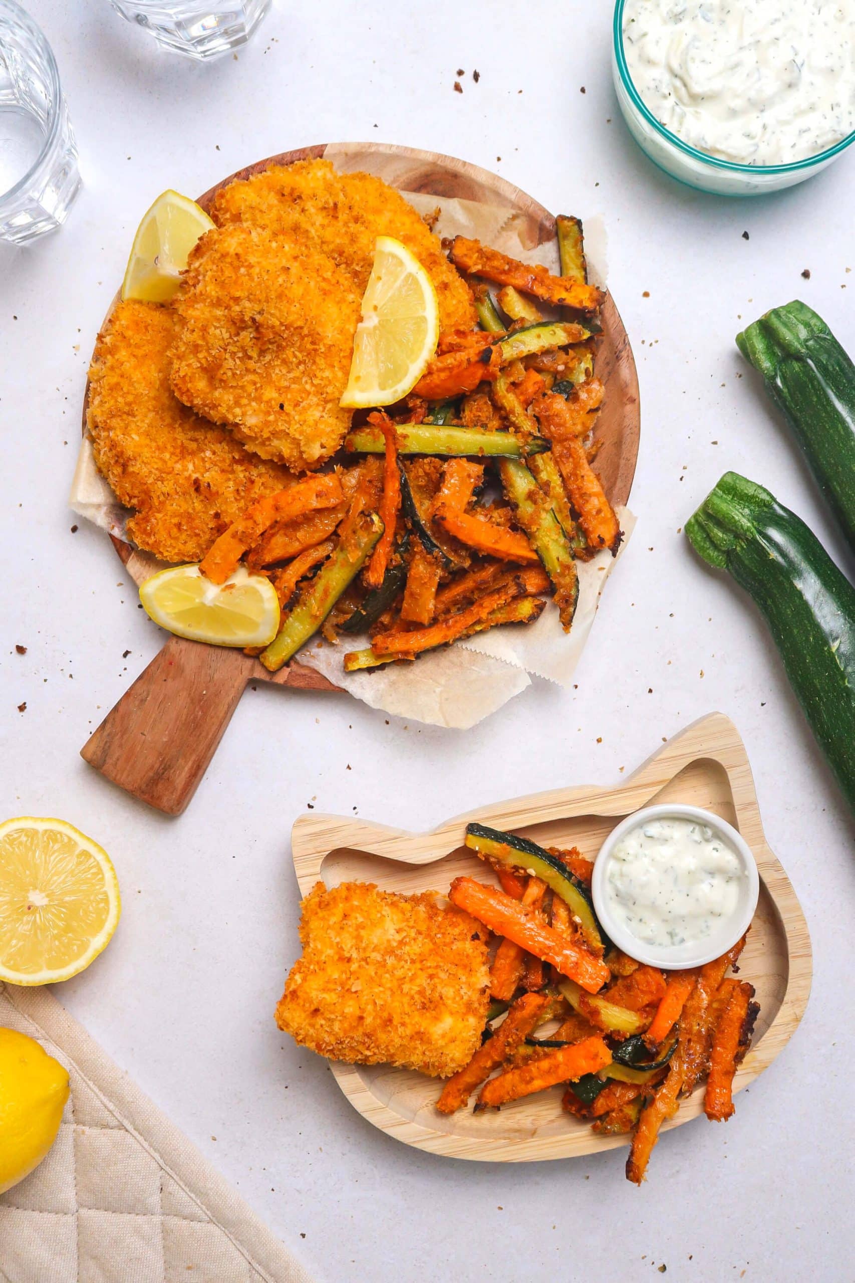 Fish and chips revisité